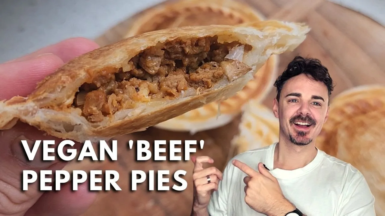 Vegan Pepper Beef Pies