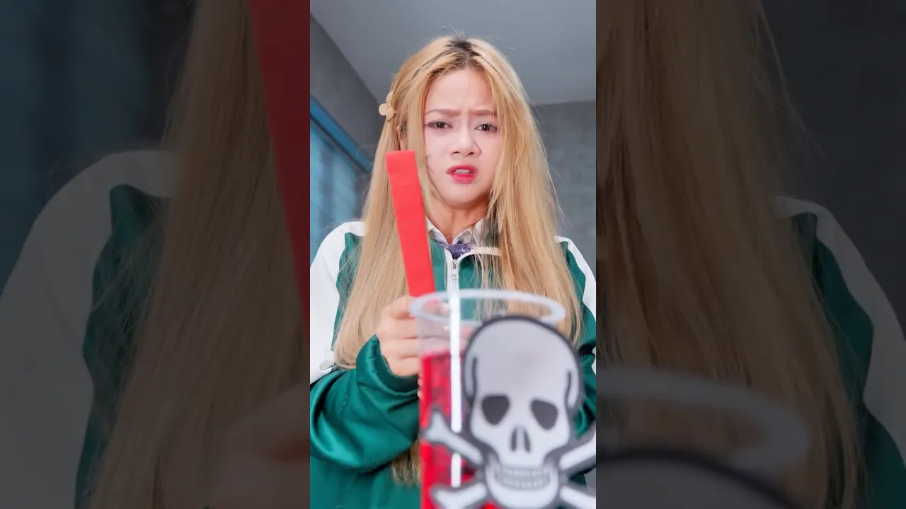 Red or Blue? One Choice Changes Everything 😳🔴🔵 #lilymeow #lilymiumiu #couplegoals #schoolcrush poster