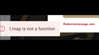 t map is not a function React
