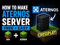 How To Make A FREE Minecraft Server For Java Bedrock Aternos Tutorial