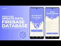 Update Data in Firebase Realtime Database in Android Studio Admin-Client Module Kotlin CRUD - 3