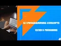 8 1-Programming Concepts - Computer Science 2210 Lecture