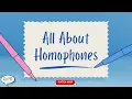 Homophones - Sound-Alike Words for Kids