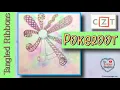 POKEROOT Easy Zentangle Patterns Tangled Ribbon Flower