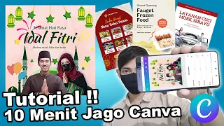 Download Tutorial Membuat Video Ucapan Lebaran di Canva HP | Cara Menggunakan Canva #CanvaAppTutorial MP3