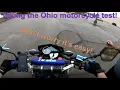 Ohio Motorcycle exam test
