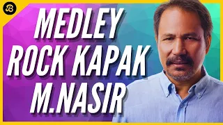 medley lagu rock kapak di konsert m nasir satu hikayat 40 tahun perjalanan