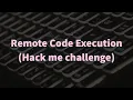 Hacking a Website with Remote Code Execution