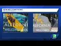 New welcome signs unveiled in Northern California