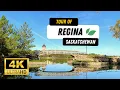 Regina Canada City Tour Streets Landmarks and Life in 4K