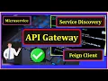 How to implement API Gateway for Microservices Spring Boot Microservices