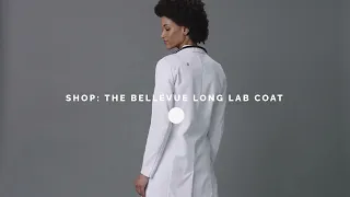 FIGS 101 Women s Bellevue Lab Coat Long Fit and Features FIGS Scrubs