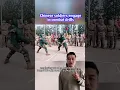 Lagu Bajonettraining van het Chinese leger #martialarts #kungfuvaardigheden #vechten