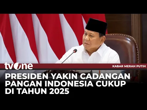 Prabowo Pastikan Stok Pangan 2025 Aman