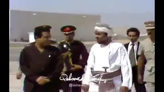 إبراهيم الحمدي في زيارة لسلطنة عمان 