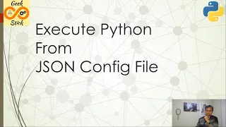 Execute python from the JSON Config File