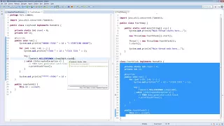 Creating Threads Using Executors Framework - Fixed Thread Pool