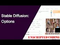 Running through Stable Diffusion Settings Automatic1111 Unscripted Coding