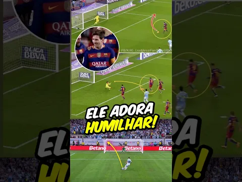 POR QUE O MESSI CONTINUA HUMILHANDO GOLEIROS?🤯