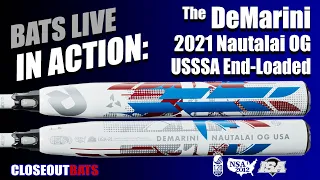 Closeoutbats com DeMarini Nautalai OG Limited Edition End-Loaded Slowpitch Bat USSSA 2021