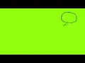 FREE TOP RIGHT CORNER Animated Thought Bubble Green Screen Effects QueenSidum