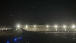 Delta Airlines Flight 2839 Airbus A320-200 Pushback Taking Off from Detroit MI