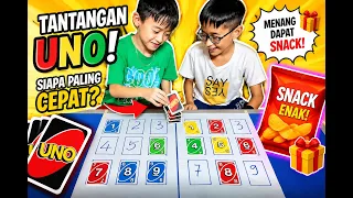 Tantangan Balik Kartu UNO! Siapa yang Paling Cepat Mengisi Kotak? Pemenang Dapat Camilan! 🎁