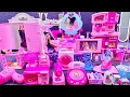 Download Lagu 12 Minutes Satisfying with Unboxing Cute Barbie Princess Bedroom Dress Up Playset Review Toys｜ASMR