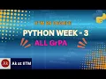 IITM BS Degree Python Week-3 GrPA 1 4 Solutions