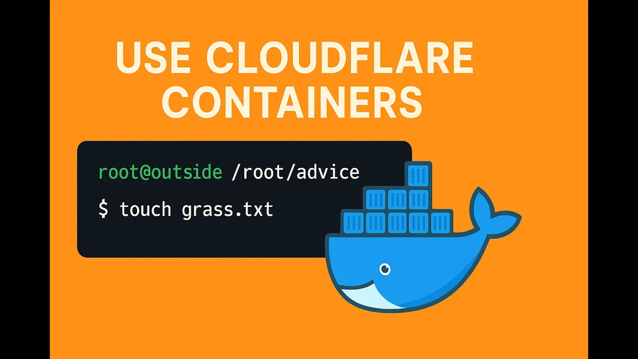 Use Cloudflare Containers to create a Sandbox to execute any code