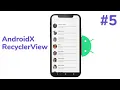 RecyclerView AndroidX 2020 Part 5 Search bar with RecyclerView Android Studio Tutorial