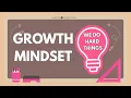 We Do Hard Things Growth Mindset for Kids Elementary