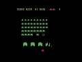 Space Invaders DOS A clone for the original IBM PC made in 2024