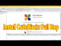 CodeBlocks IDE Download Installation on Windows 2024 Update MinGW GCC Compiler C C