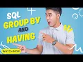 SQL GROUP BY HAVING Clause BI Chai Pe Charcha Easy SQL Tutorial