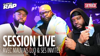 SESSION LIVE avec Mauvais Djo, MC Yoshi & Kokosvoice ! #PlanèteRap