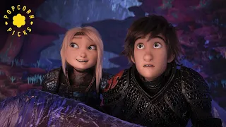 Hiccup Astrid Discover the Hidden World full scene How to Train Your Dragon The Hidden World