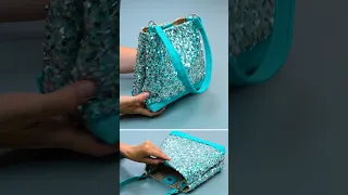 Sew a Cute Sequin Mermaid Shoulder Bag Easily with Miarti Reuse | Miarti 🧵