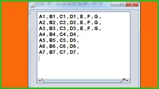 Java - How To Display Multidimensional Array Data Using For Loop In Java NetBeans with source code