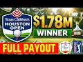 Texas Children s Houston Open 2026 Prize Money Full Payout Breakdown