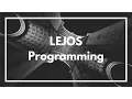 LeJOS Java Programming - Lego Mindstorm EV3