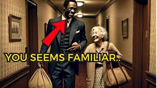 A Rich Black Man Helps An Old Lady At The Hotel, He ls Shocked When She Reveals...