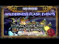 Wilderness Flash Events FULL Guide RS3 Easy Rewards and Exp All Events Covered