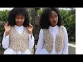 CROCHET VEST COAT TUTORIAL