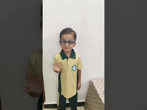 Arham ka first time ready to school 🏫