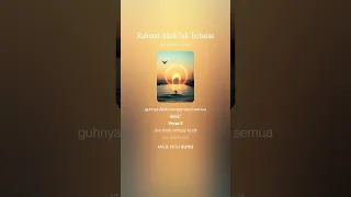 rahmat allah tak terbatas espada 331 official lyric video 