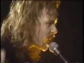 Metallica - Seek & Destroy (Jason on vocals) Live Netherland -92