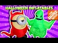Home Depot Halloween INFLATABLES Oogie Boogie Hanging Minion 2021 Blow UPS