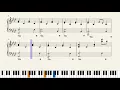 Download Lagu I Need U - BTS Suga Piano Cover (Sheet Music)