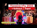 Lagu Vanočné trhy 2025 v Košiciach🎄Župné